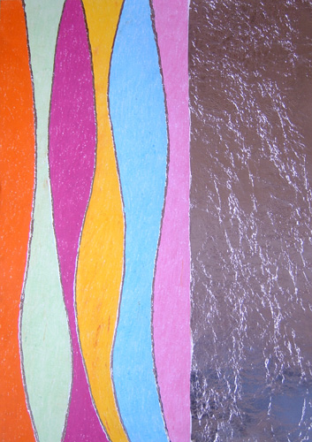 Formen, Farben und Metallfolie 1_2004