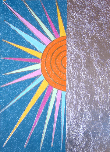 Formen, Farben und Metallfolie 2_2004